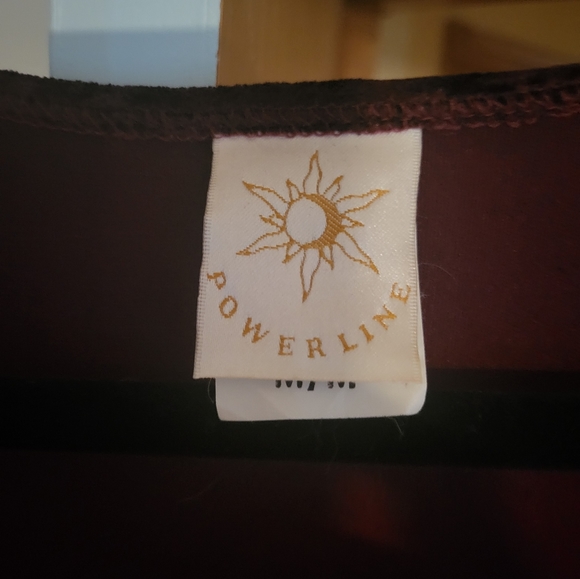 VINTAGE BURGUNDY VELVET TOP - Picture 2 of 4